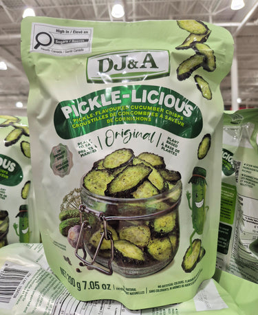 DJ & A Pickle-Licious Crisps - 1 x 200 Grams